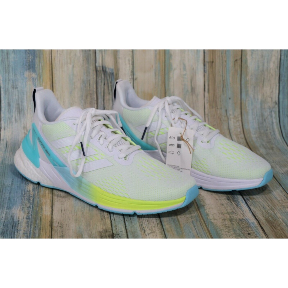 adidas RESPONSE SUPER Women's Size 8 Running Shoes White Yellow